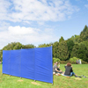 Soild color polyester windbreak with carry bag beach windscreen 4 5 6 8 10 Pole