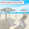 Cute Crane Summer Kids Leisure Series Include Canopy Kids Chair Teepee Tent