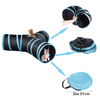 3-Way Pet Cat Tunnel ,Easy Travel and Storage Collapsible Interactive Durable Portable Tear-Resistant Toy Tent For Cat Pet small animal
