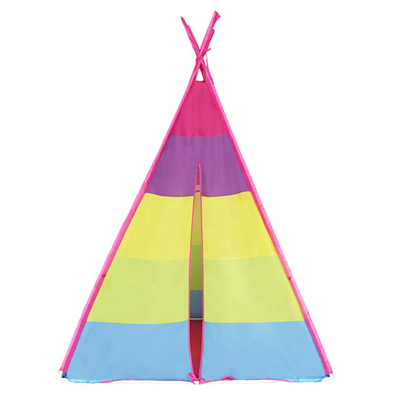 Customized Indoor Outdoor Baby Mini Teepee Kids Indian Tents Party Foldable Portable for traveling