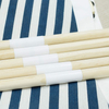 Blue Stripes Pets Teepee Tent, Easy Assembling With 5 Wooden Poles ,Removable and Washable Cat Dog Playhouse