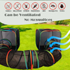 Set of 3 Outdoor Rainbow Cat Enclosures Pet Playground Kitty Small Animals Rabbit Guinea Pig Playpen Square Tent with Circle Tunnel