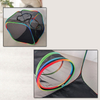 Set of 3 Outdoor Rainbow Cat Enclosures Pet Playground Kitty Small Animals Rabbit Guinea Pig Playpen Square Hexagon Tent with Tunnel