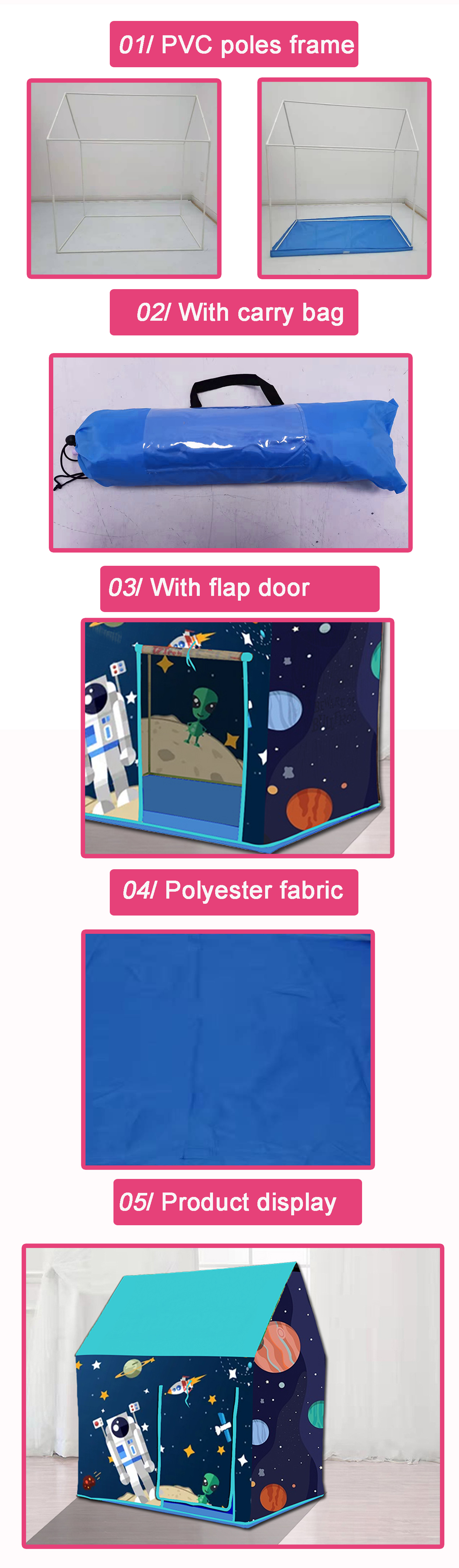 spaceman house tent