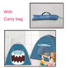 Blue Shark fish design kids play tent, fortable and easy assemble dome tent, Play House Toy