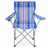 Striped Camping Chair Kids Children Folding Fishing Hiking Picnic Garden Beach Seating