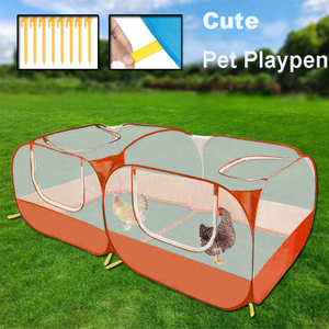 Wholesale Pet Playpen Pop Up Open Chicken Run Coop Playpen Outdoor Enclosures For Small Animals