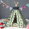 Green leaf pattern Pet Tent for Dogs Puppy, Easy Set Up Portable Play House For Cat Kitten
