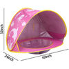 Pink Baby Beach Tent with Pool, Pop Up Unique Ocean World Baby Tent,50+ UPF UV Protection Outdoor Tent for Aged 0-4 Baby Kids 