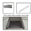 Waterproof Polyester Cover PVC Poles Portable Black White Chevron Kids Tent for Girls and Boys with carry bag