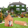 Kids Crawl Tunnel Tent With Star Printing Use For Outdoor Indoor