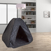 Black Children's kids dark den tent Playhouse Popup Tents for quiet room sensory dark den room for children with autism