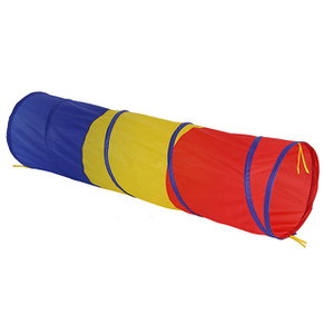 Multicolor stripe Easy to Set Up and Sturdy high quality cheap price color Customized Crawl Through Play Tunnel Toy