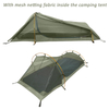 Portable Lightweight One Person Camping Tent Inside With Mesh Netting