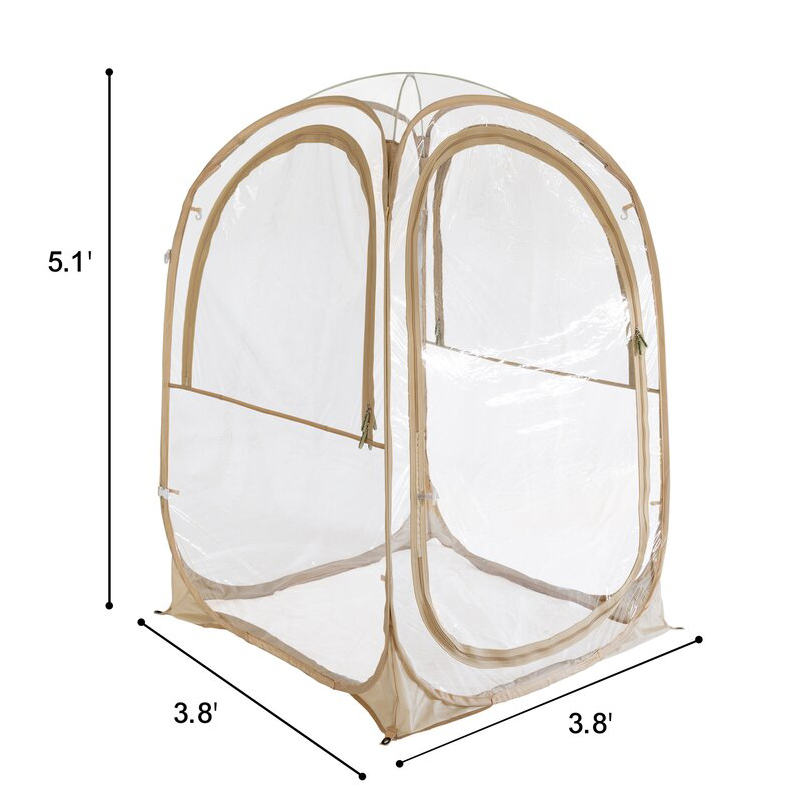 4 Panel Screen HouseTent Bubble Tent Outdoor Instant Pop Up Shelter