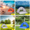 OEM Color Easy Set-up Beach Tent Automatic Pop Up Instant Beach Shade 