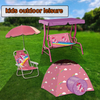 Unicorn Theme Kids Outdoor Leisure Series Include Kids Play Tent Kids Chiar 