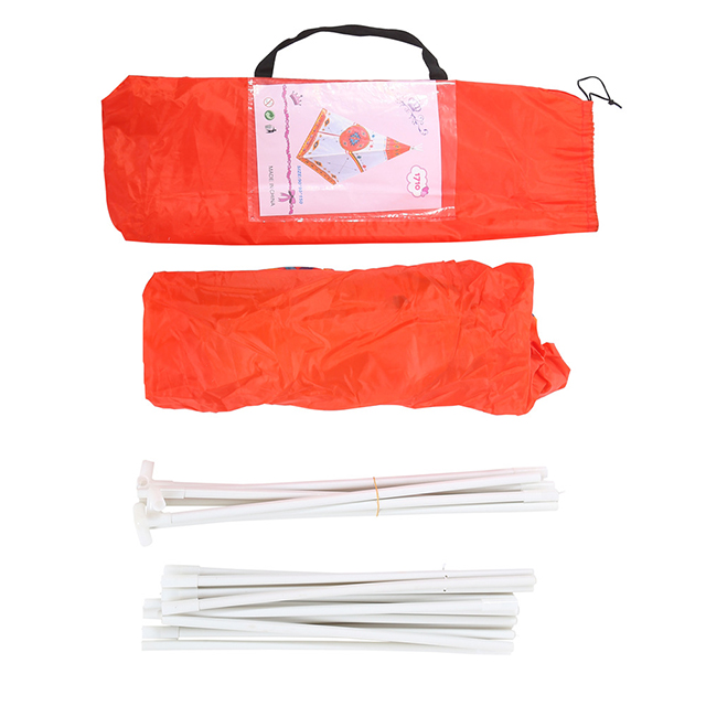 Nice kid teepee tent white PVC poles with polyester Use for Indoor outdoor for girls balys children babys