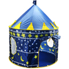 CPT7131 Blue color with yellow Star Moon portable and easy folding high quality cheap price use for indoor outdoor castle play tent