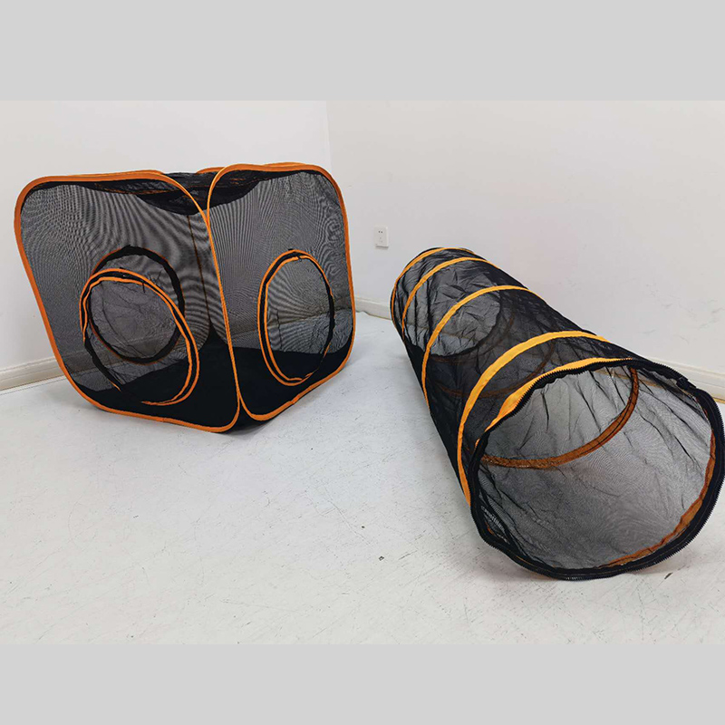 2 Pcs Outdoor Cat Enclosure Pop Up Open Pet Playpen for Small Animal Rabbit Ferrets Guinea Pig