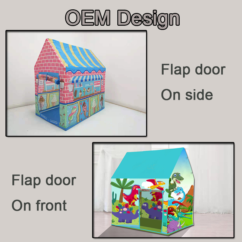 New Design Unicorn House Play Tent With Carry Bag Easy Assemble 