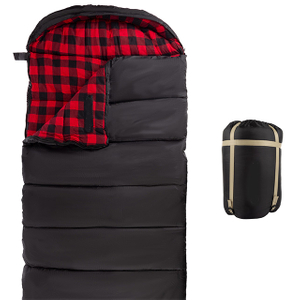 Black,3 Season with Hood ,Waterproof Flame Retardant Promotion Portable Camping Hiking Sleeping Bag