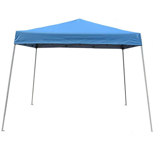 Blue canopy
