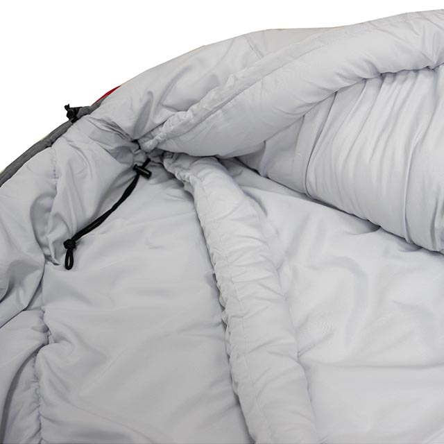Comfort Lightweight Portable Red Soft liner camping Sleeping Bag for Adults