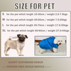 Pet Drying Coat Animal Hair Fast Drying Coat 360° Evenly Blow Dry Suitable for Dogs and Cats After Bath