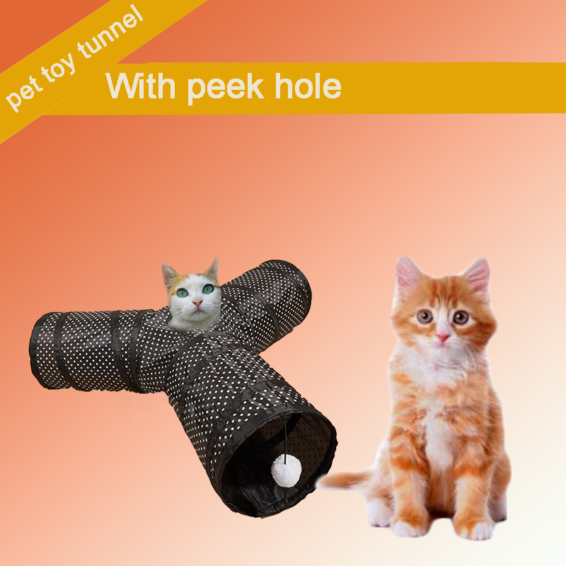3 Ways Cat Tunnels Indoor Outdoor For Cats Puppy Kitty Kitten Rabbit 
