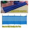 Soild color polyester windbreak with carry bag beach windscreen 4 5 6 8 10 Pole