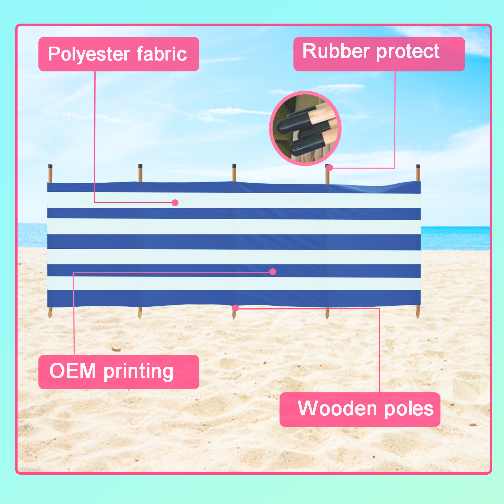 beach windbreak supplier