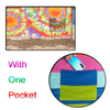 New design wind blocker Wooden Pole Summer 4 poles outdoor beach Windbreak Shelter Sun Screen