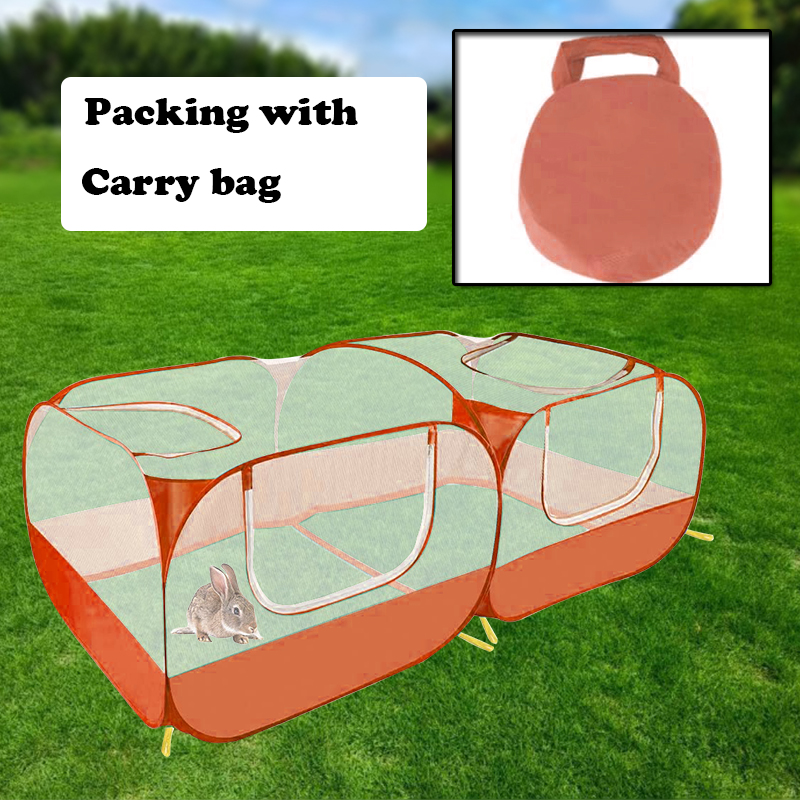 Wholesale Pet Playpen Pop Up Open Chicken Run Coop Playpen Outdoor Enclosures For Small Animals