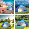 Pop Up Tent Beach Camping Tents 2-3 Person Hiking Portable Shelter
