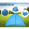 2021 Anti Ultraviolet outdoor popup beach tent Camping Tents 2-3 Person Hiking Portable Shelter