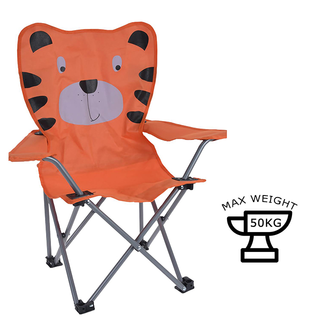 Kids Beach Camping Folding Deck Chair Animal Design in Elephant/Panda/Tiger/crocodile