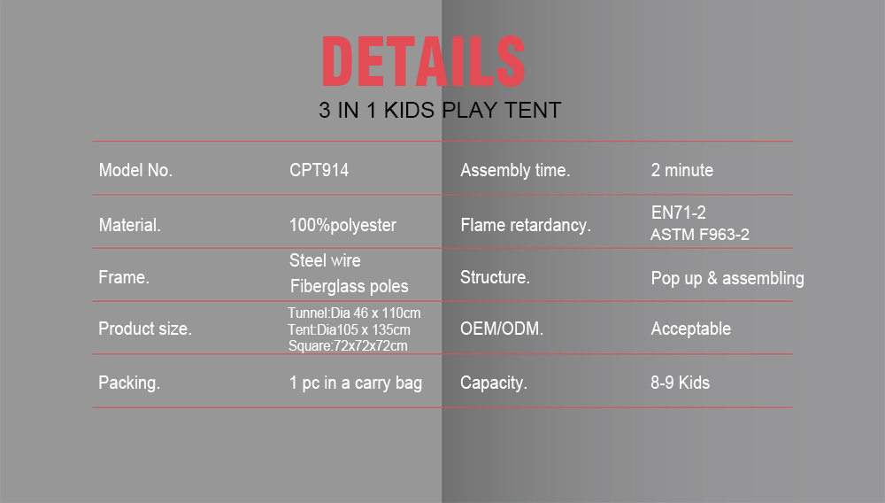 castle ball bit tent