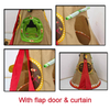 Kids indian teepee tent with carpet portable carry bag accept OEM design
