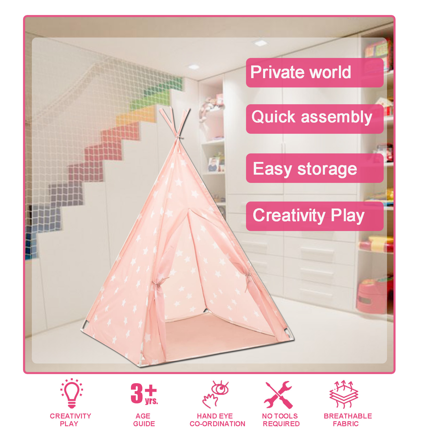 wigwam tent for kids