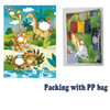 Dinosaur Bean Bag Toss Games with 3 Bean Bags for Kids Party Decor Funny Props