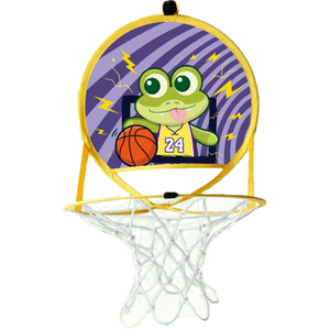 OEM Design Basketball hoop Toy Lovely Detachable Folding Baby Basketball Hanging Board for Gift