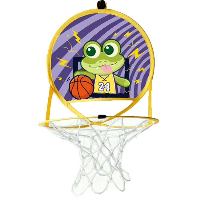 OEM Design Basketball hoop Toy Lovely Detachable Folding Baby Basketball Hanging Board for Gift
