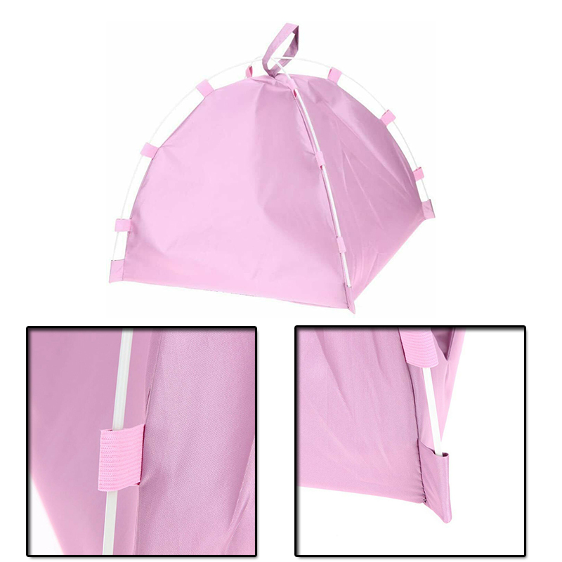 Pet Camping Tent Waterproof Outdoor Pet Tent Sleeping Bed OEM Color 