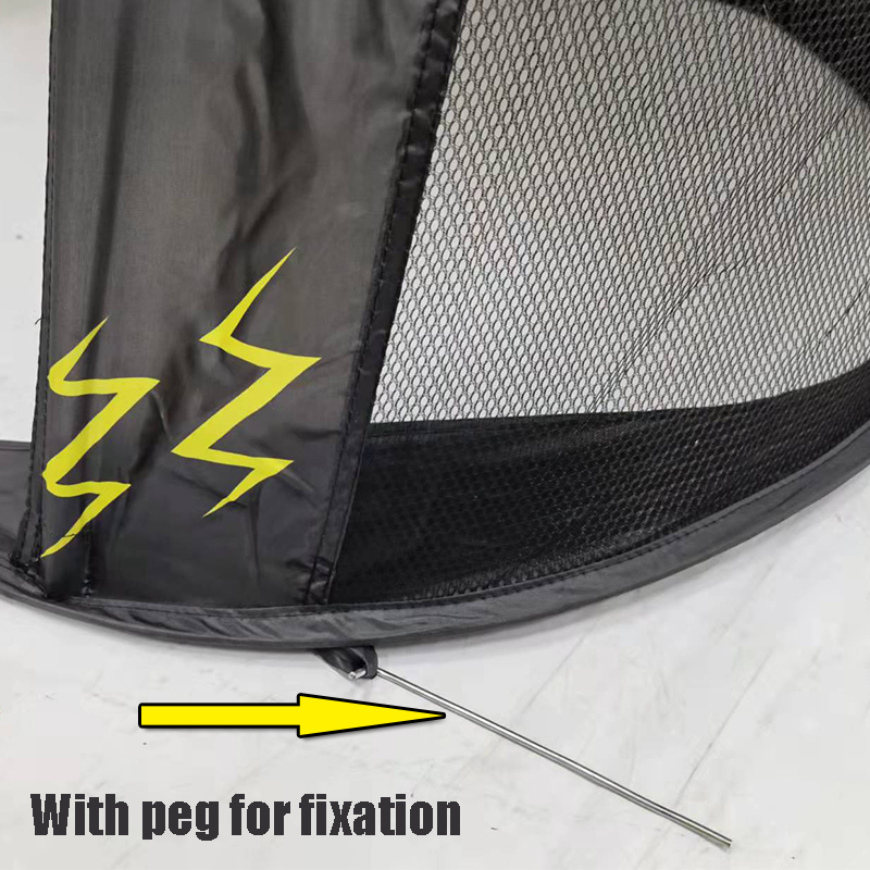 Foldable Soccer Goal Net Portable Football Practice Net Kids Soccer Gate with Carry Bag