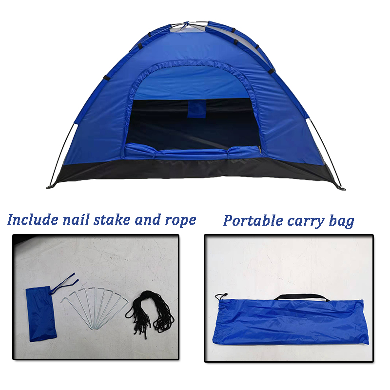 2 Person Lightweight Instant Automatic pop up Dome Camping Tent 