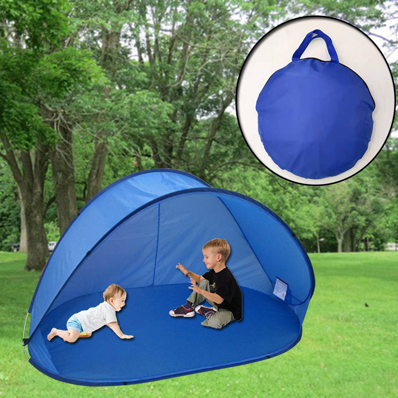 OEM Color Large Pop Up Portable Foldable Beach Tent Sun Shelter