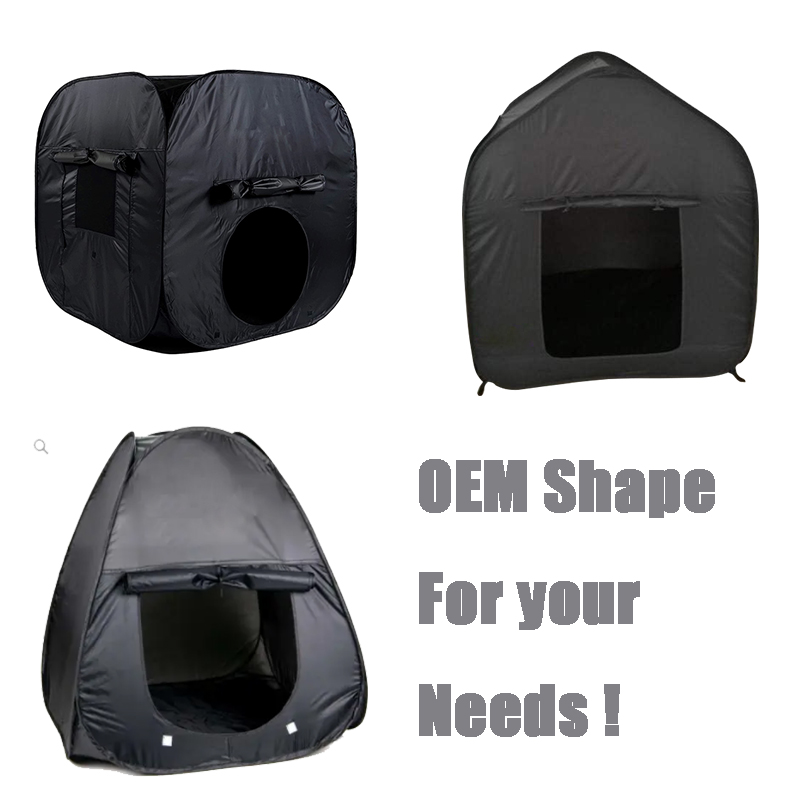 Blackout Dark Den Pop Up Kids Sensory Hut Tent Play House