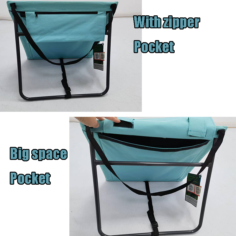 Blue portable easy folding bach lounge chair accept OEM design use for Indoor Outdoor