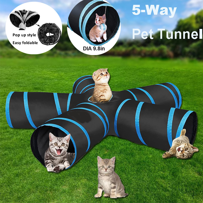 5 way cat tunnel